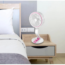 Потужний портативний вентилятор Hurry Bolt HB-2019 з LED-підсвіткою